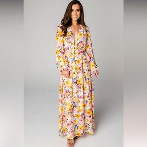 Buddy Love Eden maxi dress. Gorgeous, feminine sexy!Sz medium. See pictures!